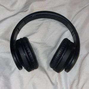 Black headphones